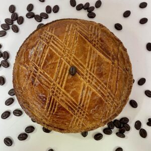 Gâteau basque au café