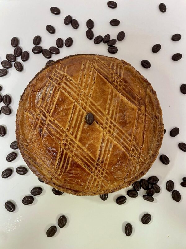 Gâteau basque au café